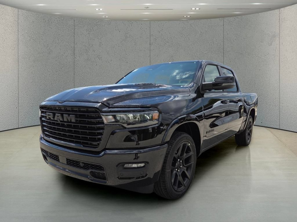 New 2026 Diamond Black Crystal Pearl-Coat Exterior Paint RAM Laramie image 11
