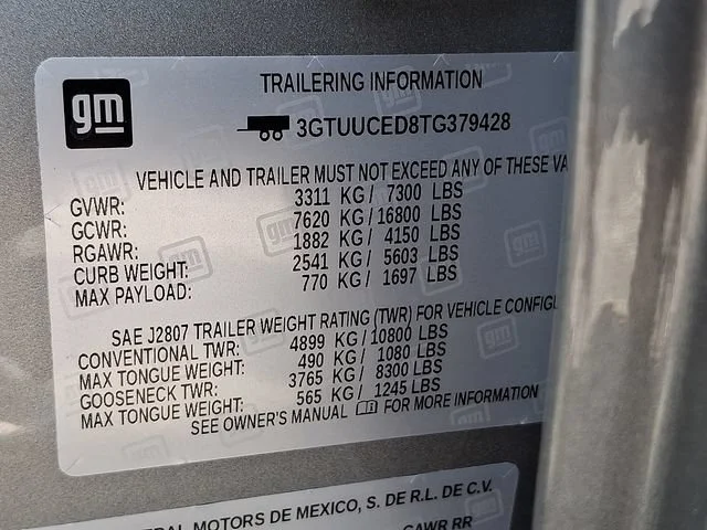 New 2026 Sterling Metallic GMC Elevation image 22