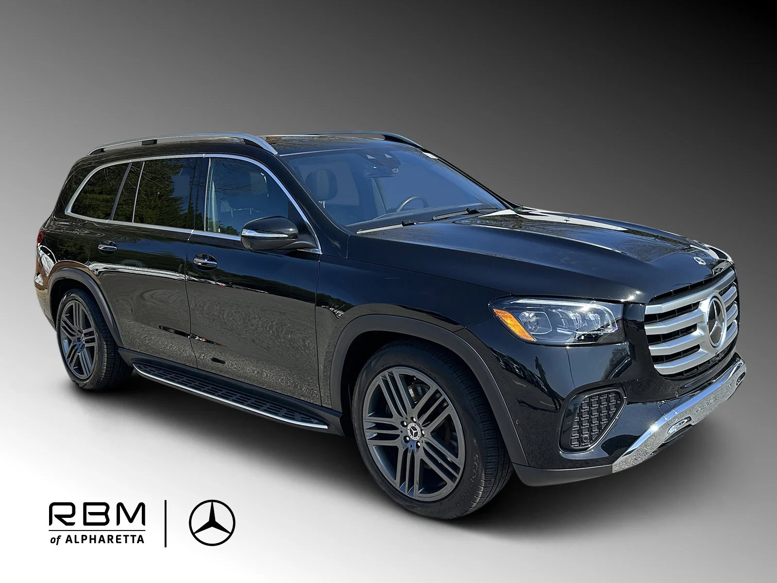 Certified Used 2025 Black Mercedes-Benz GLS 450 image 1