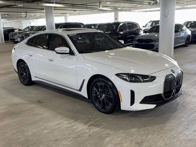 Certified 2025 BMW i4 40 with VIN WBY43HD0XSFV03888 for sale in Wesley Chapel, FL