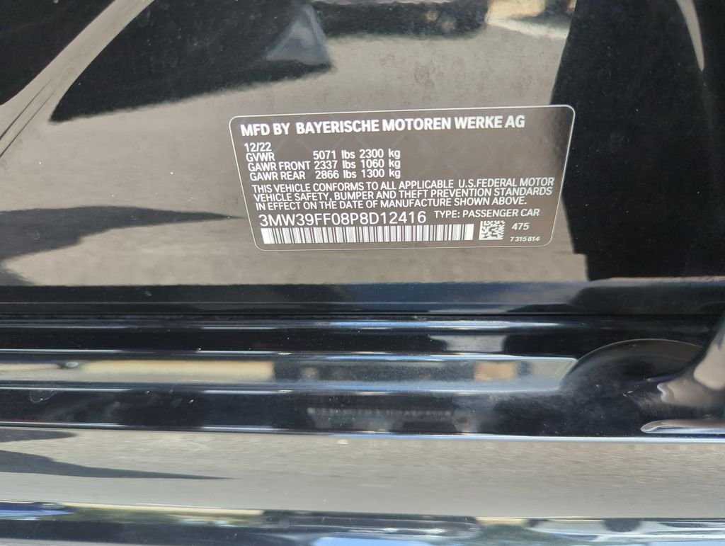 Used 2023 Black BMW 330e iPerformance image 40