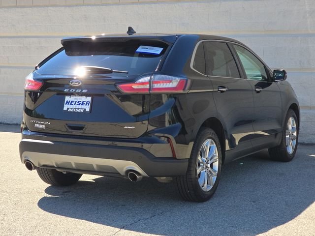Used 2021 Black Ford Titanium image 13