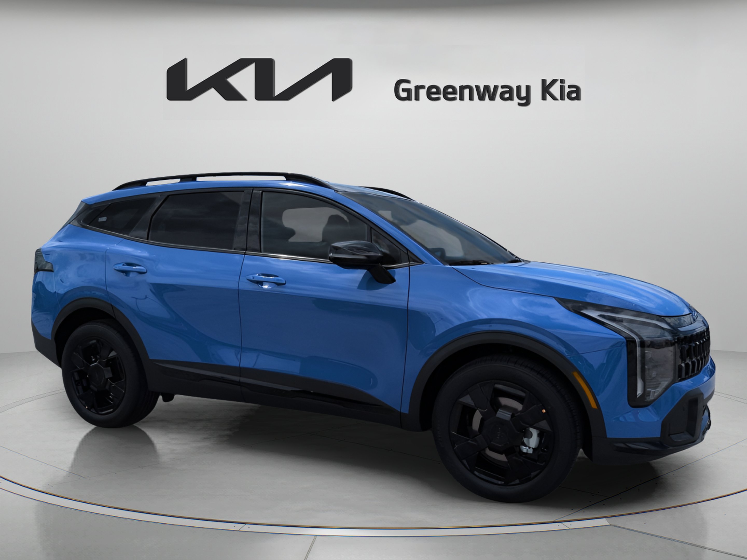 New 2026 Nebular Blue Kia X-Line image 1