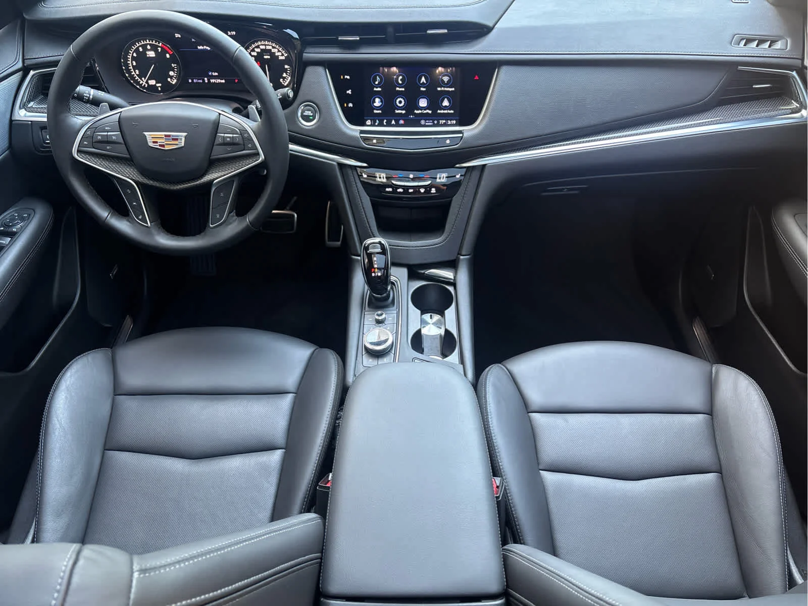 Used 2024 Stellar Black Metallic Cadillac Sport image 16