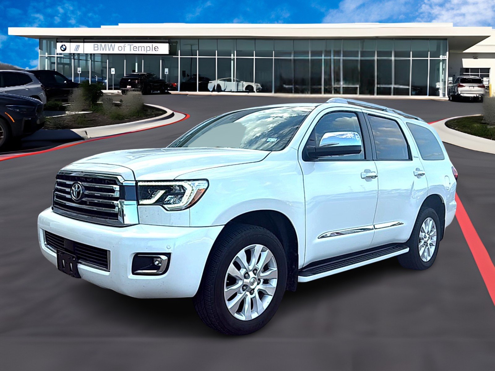 Used 2020 Blizzard Pearl Toyota Platinum image 1