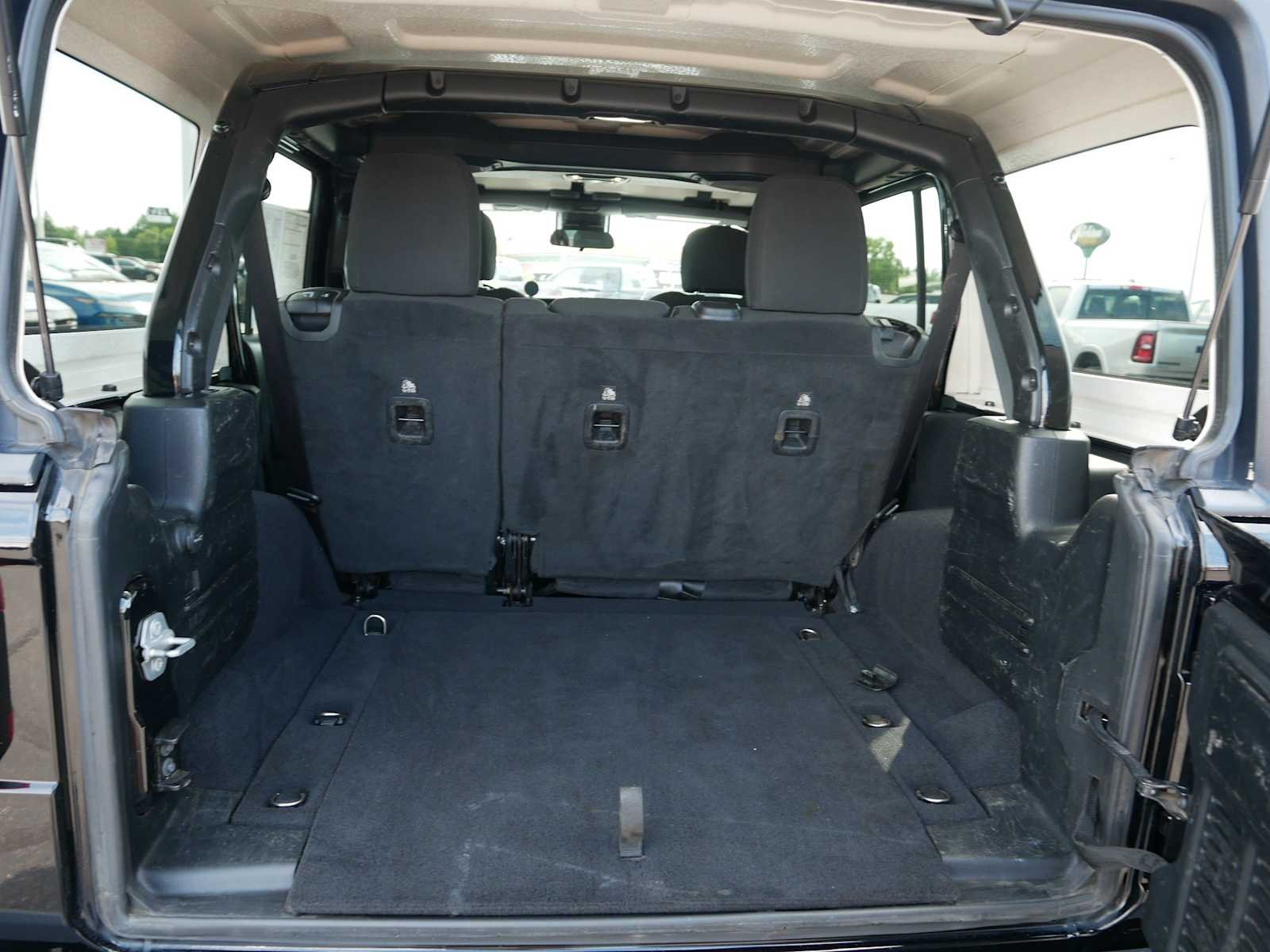 Used 2021 Black Clearcoat Jeep Unlimited Willys image 22
