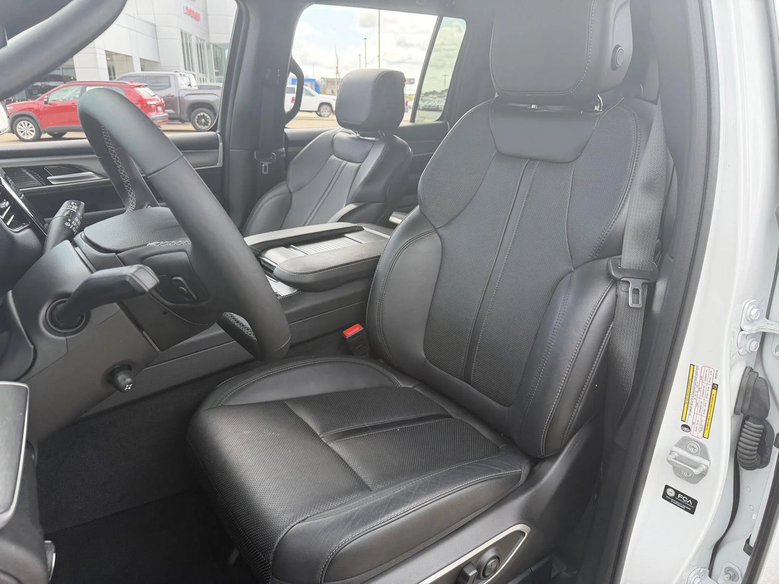 Used 2025 Bright White Clearcoat Jeep Series II image 16