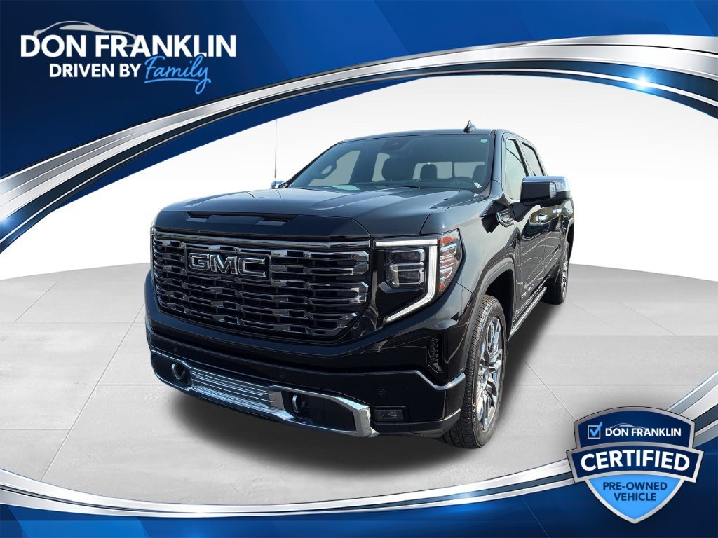 Certified Used 2025 Black GMC Denali Ultimate image 1