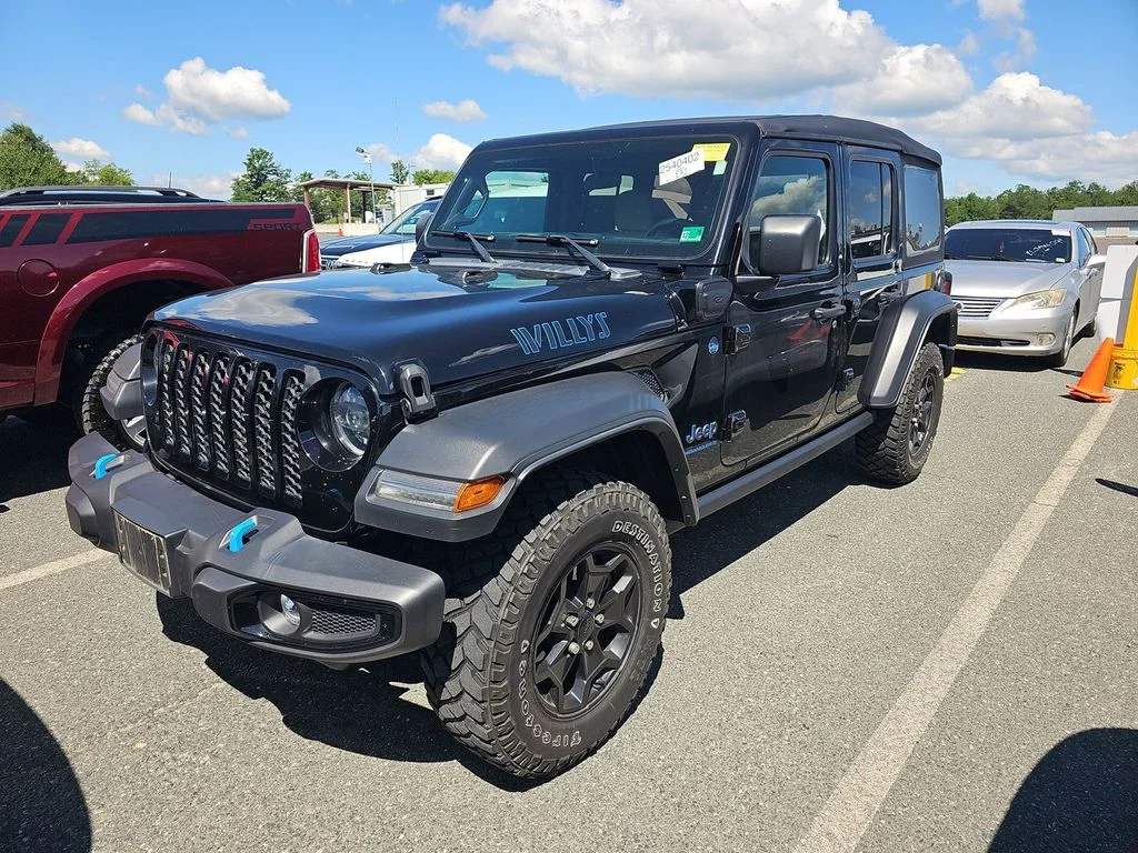 Used 2023 Black Jeep Willys 4xe image 1