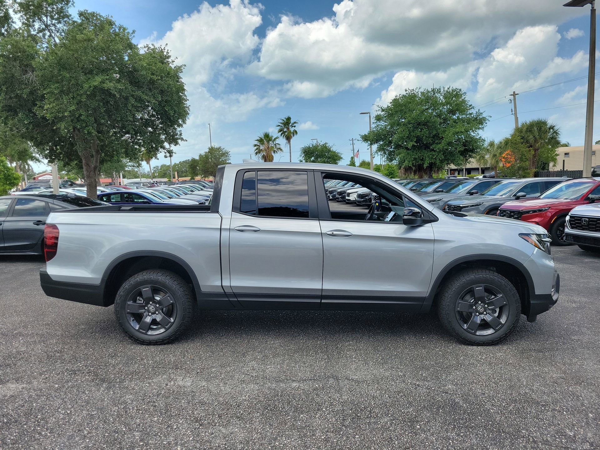 New 2026 Solar Silver Metallic Honda TrailSport image 5