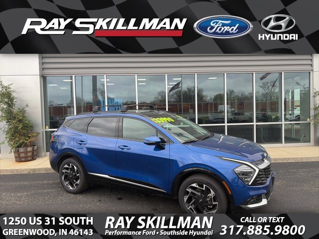 Used 2025 Blue Kia SX-Prestige image 1