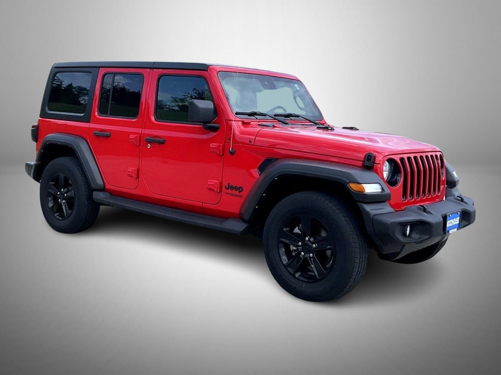 Used 2022 Red Jeep Unlimited Sport Altitude image 3