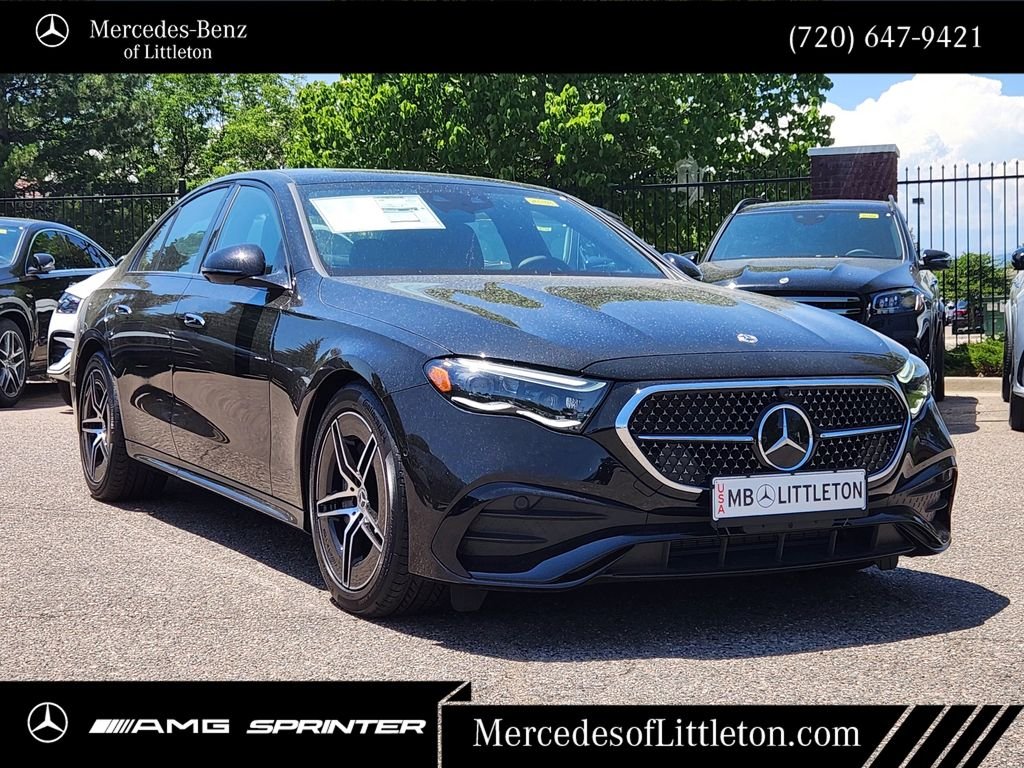 New 2026 Obsidian Black Metallic Mercedes-Benz E 450 image 3