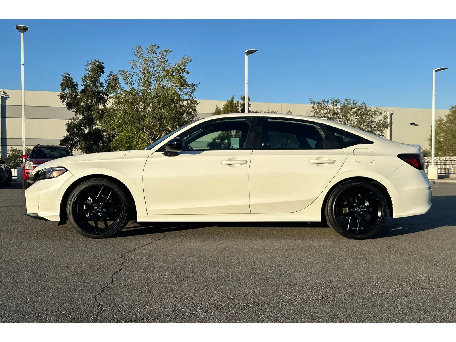 Used 2026 Platinum White Pearl Honda Sport image 2