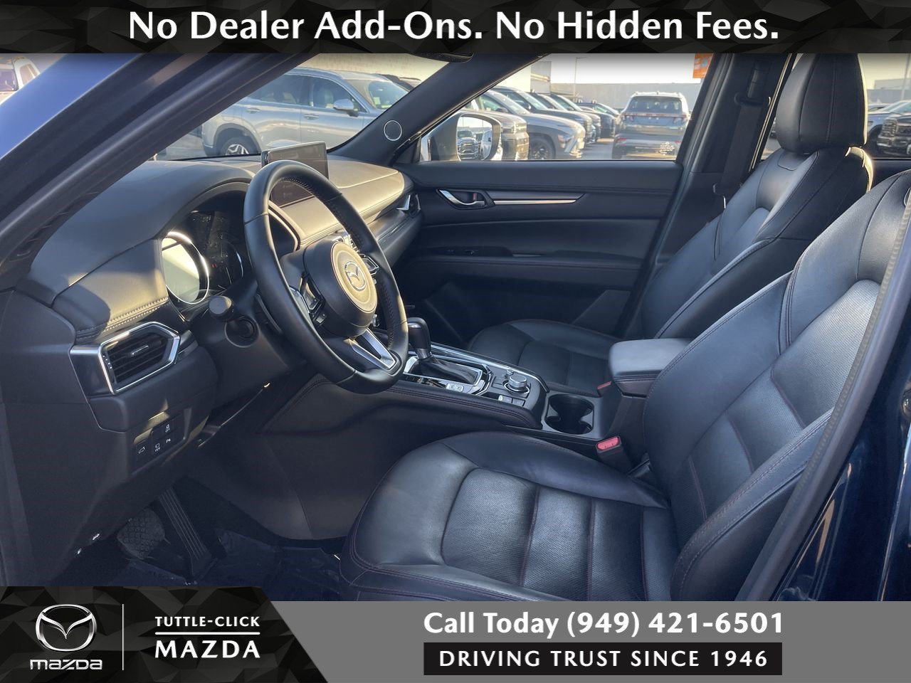 Used 2025 Deep Crystal Blue Mica Mazda 2.5 Turbo Premium Package image 27