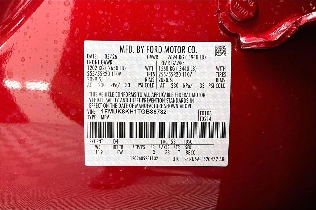 New 2026 Red Metallic Ford ST-Line image 8