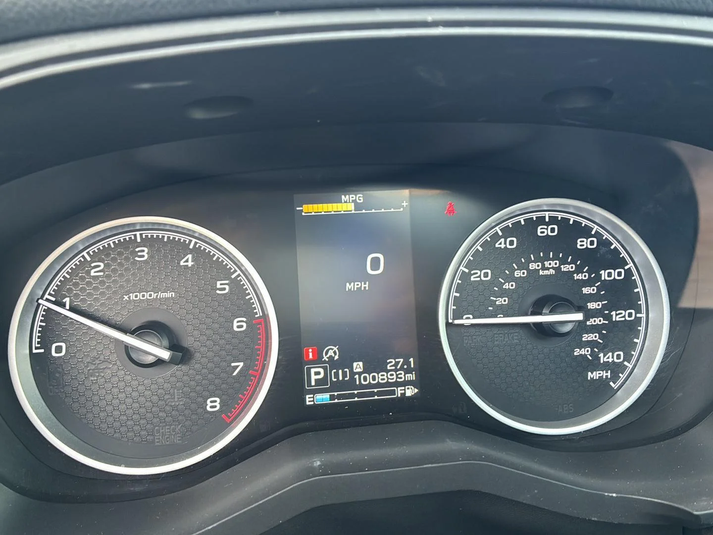 Used 2019 Dark Gray Metallic Subaru Premium image 2