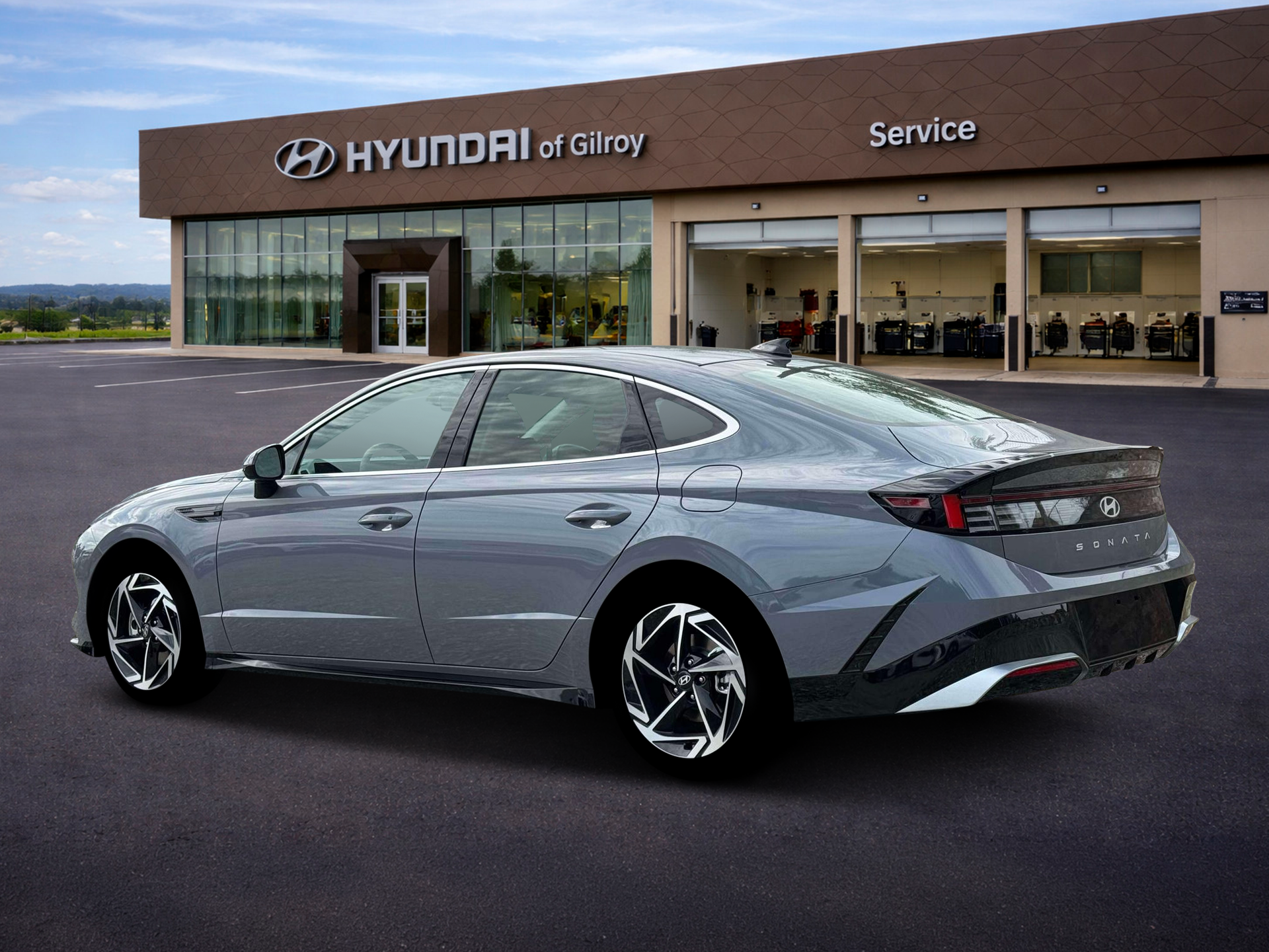 New 2026 Blue Hyundai SEL Sport image 5