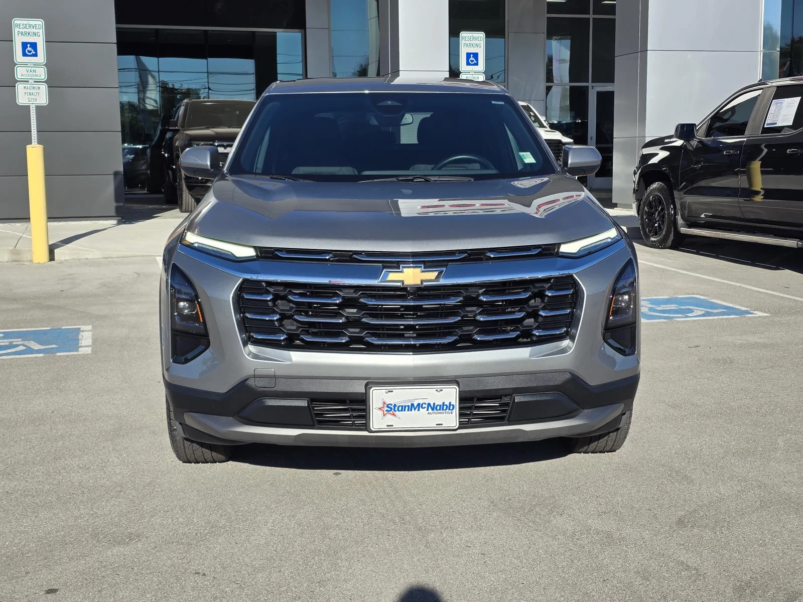 Used 2025 Sterling Gray Metallic Chevrolet FWD LT image 2