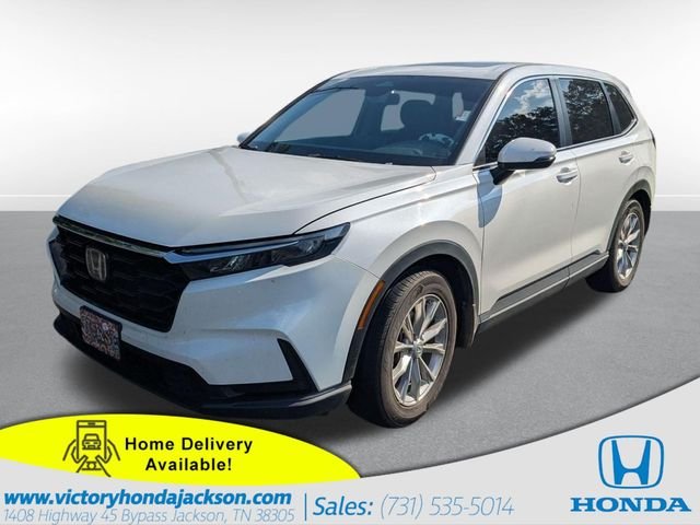 Used 2024 Platinum White Pearl Honda EX image 1