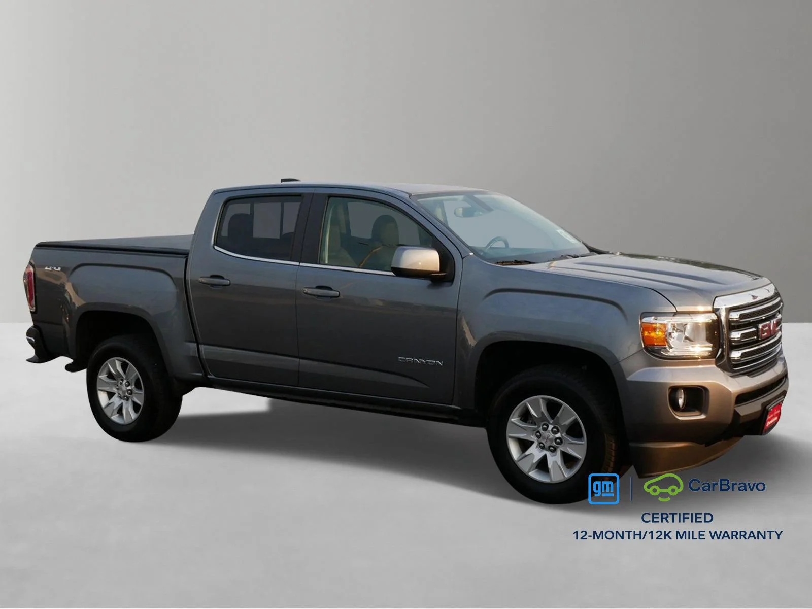 Certified 2018 GMC Canyon SLE with VIN 1GTG6CEN2J1328597 for sale in White Bear Lake, Minnesota