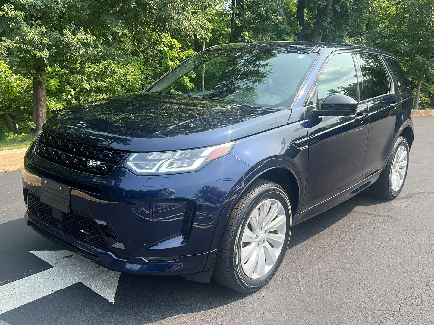 Used 2022 Portofino Blue Metallic Land Rover S R-Dynamic image 1