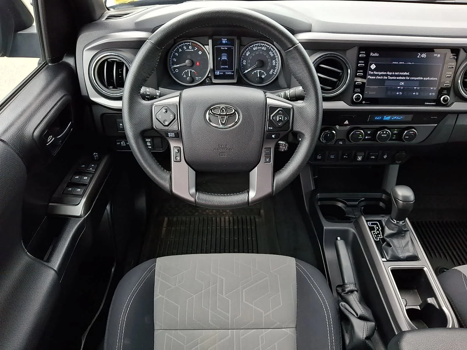Certified Used 2022 Midnight Black Metallic Toyota TRD Sport image 13