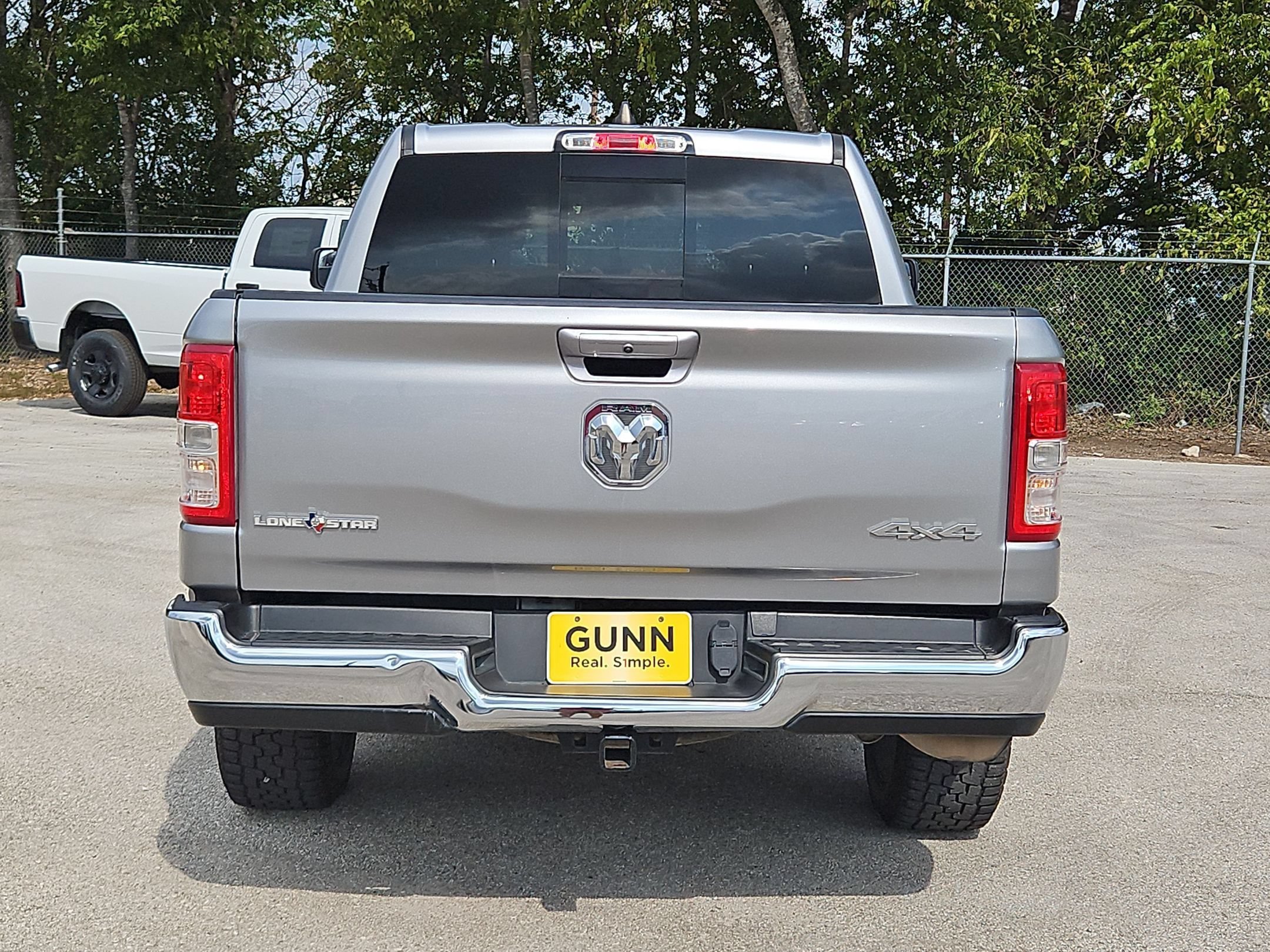 Used 2022 Billet Silver Metallic Clearcoat Ram Lone Star image 4