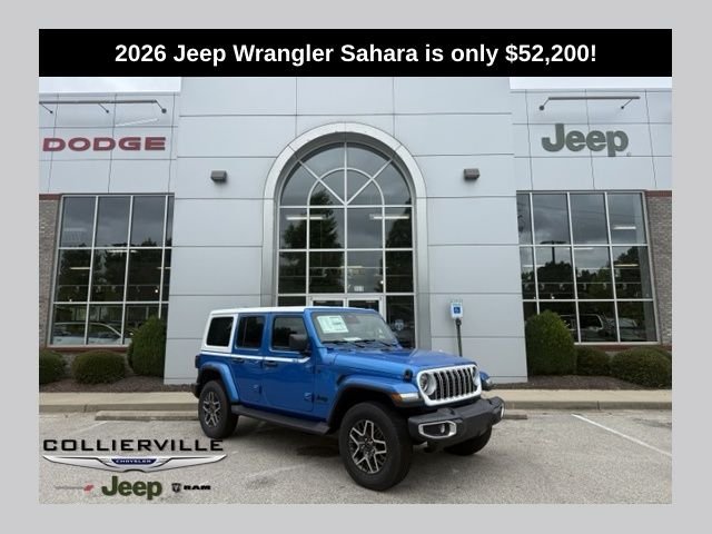 New 2026 Jeep Wrangler Sahara With Navigation &amp; 4WD