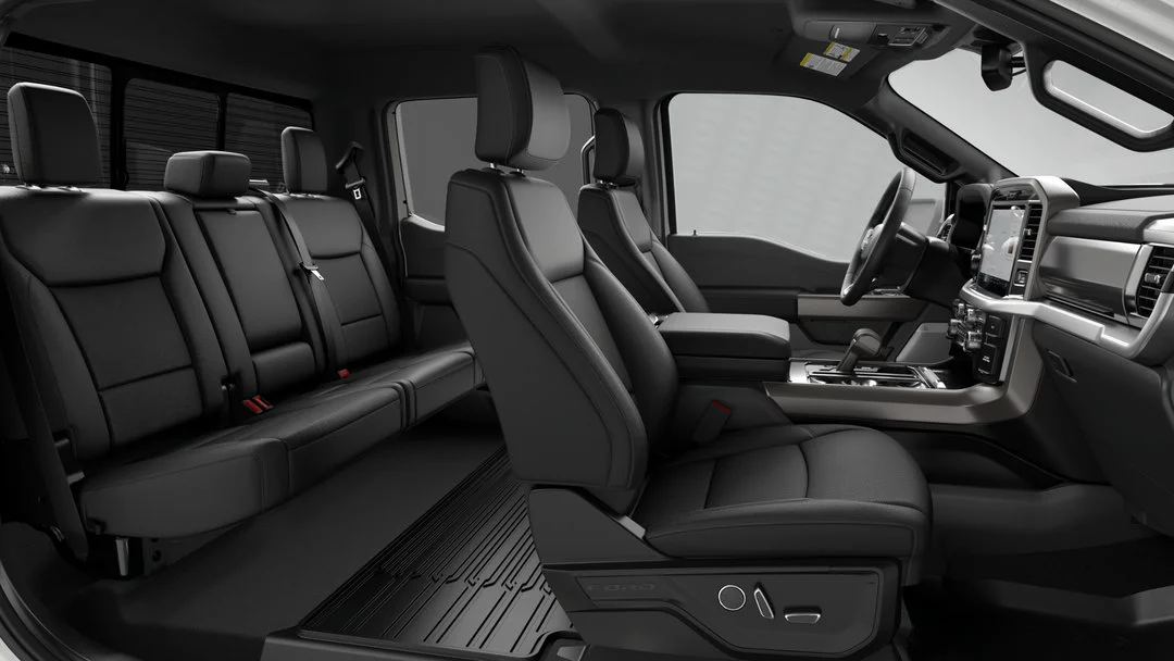 New 2026 Star White Metallic Tri-Coat Ford Lariat image 6