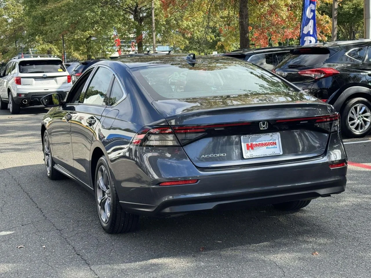 Used 2024 Meteorite Gray Metallic Honda EX image 7