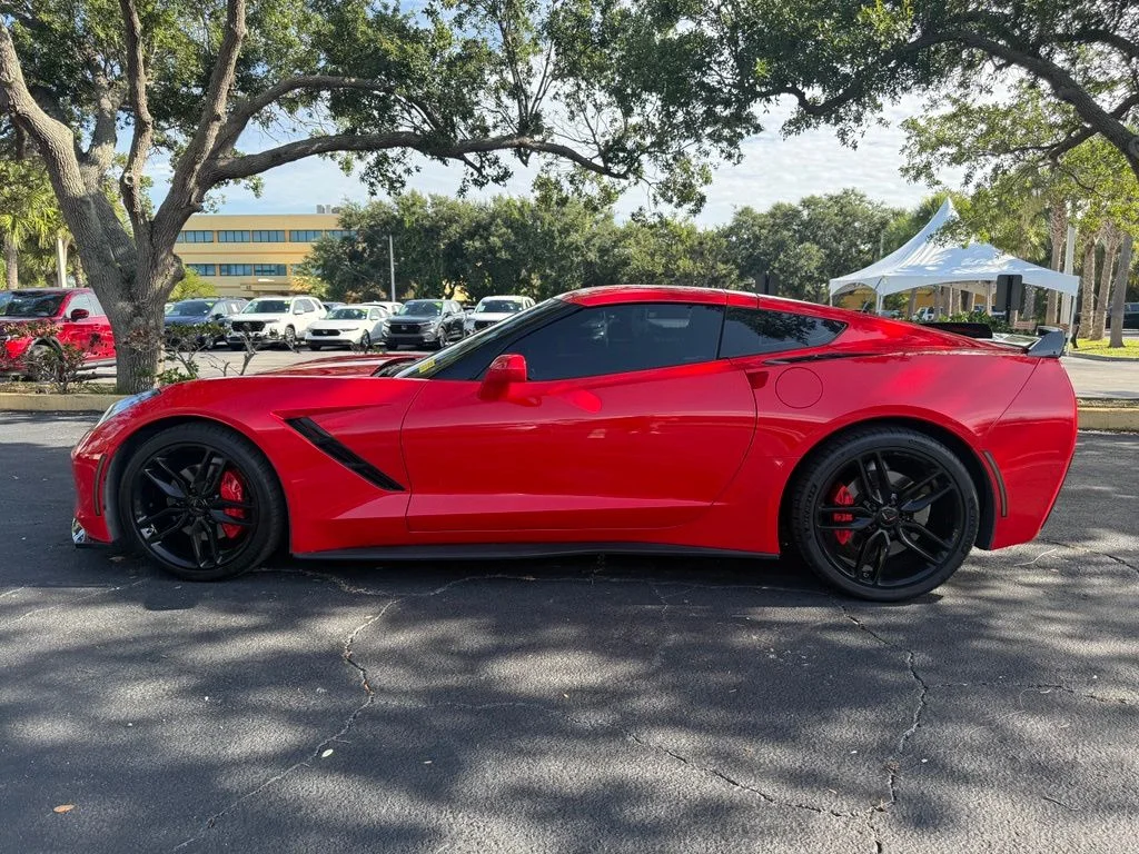 Used 2017 Torch Red Chevrolet Stingray image 2