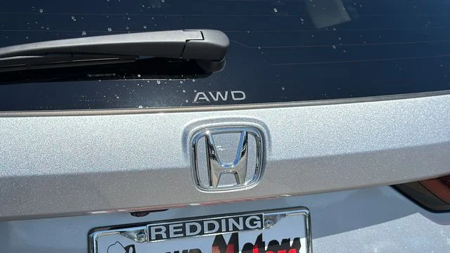 New 2026 Solar Silver Metallic Honda AWD EX image 11