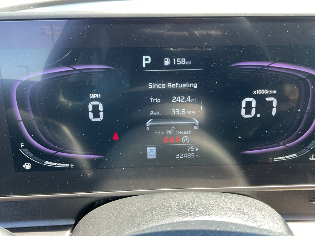 Used 2023 Glacial White Pearl Kia EX image 23