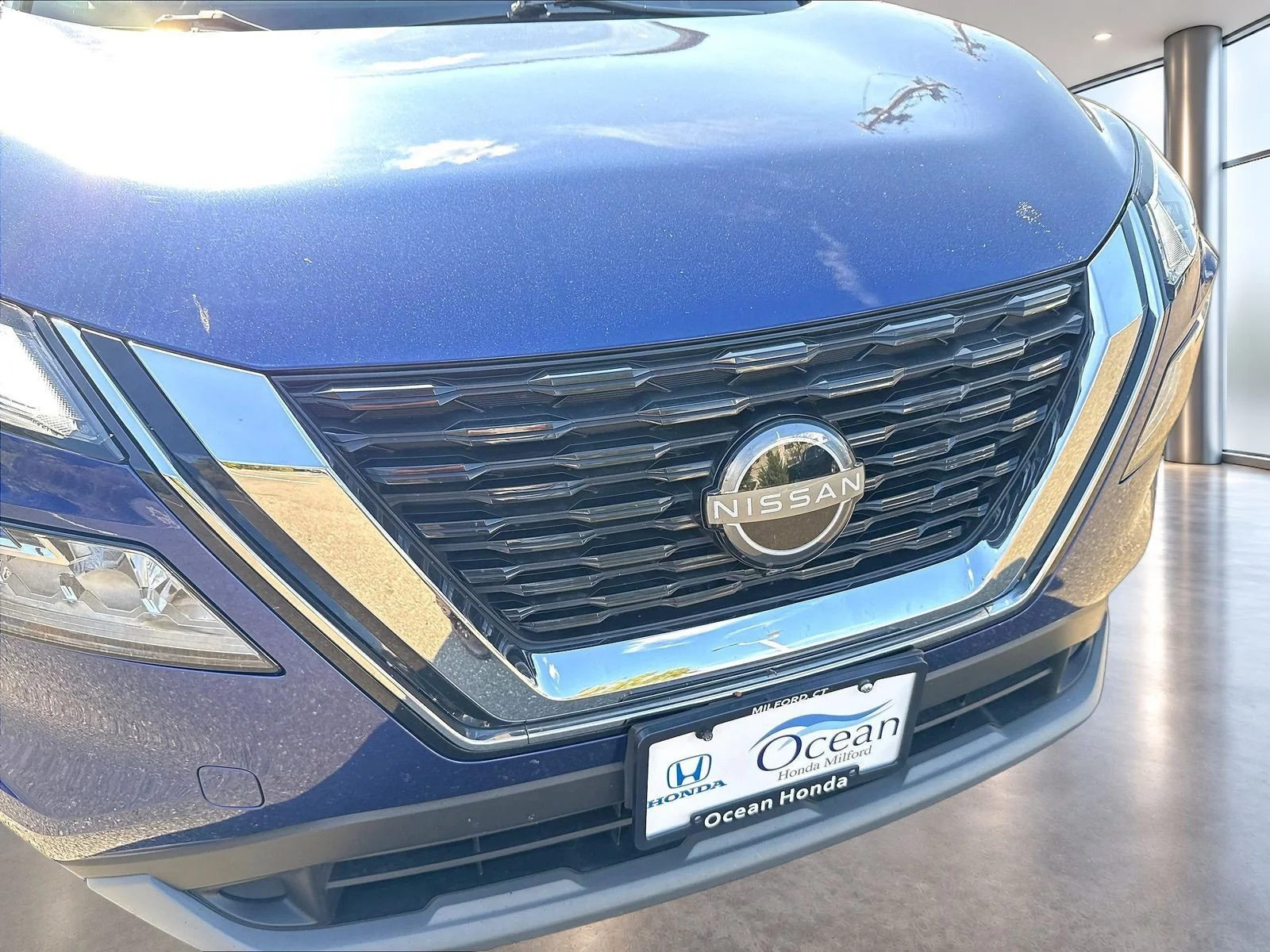 Used 2023 Caspian Blue Metallic Nissan SV image 36