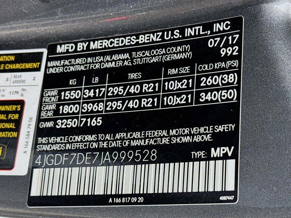 Used 2018 Gray Mercedes-Benz GLS 550 image 41
