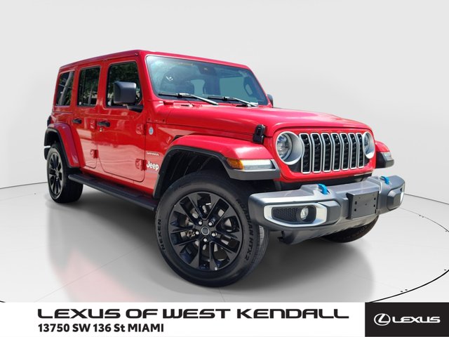 Used 2024 Jeep Wrangler 4xe Sahara Convertible in Miami #N7964P