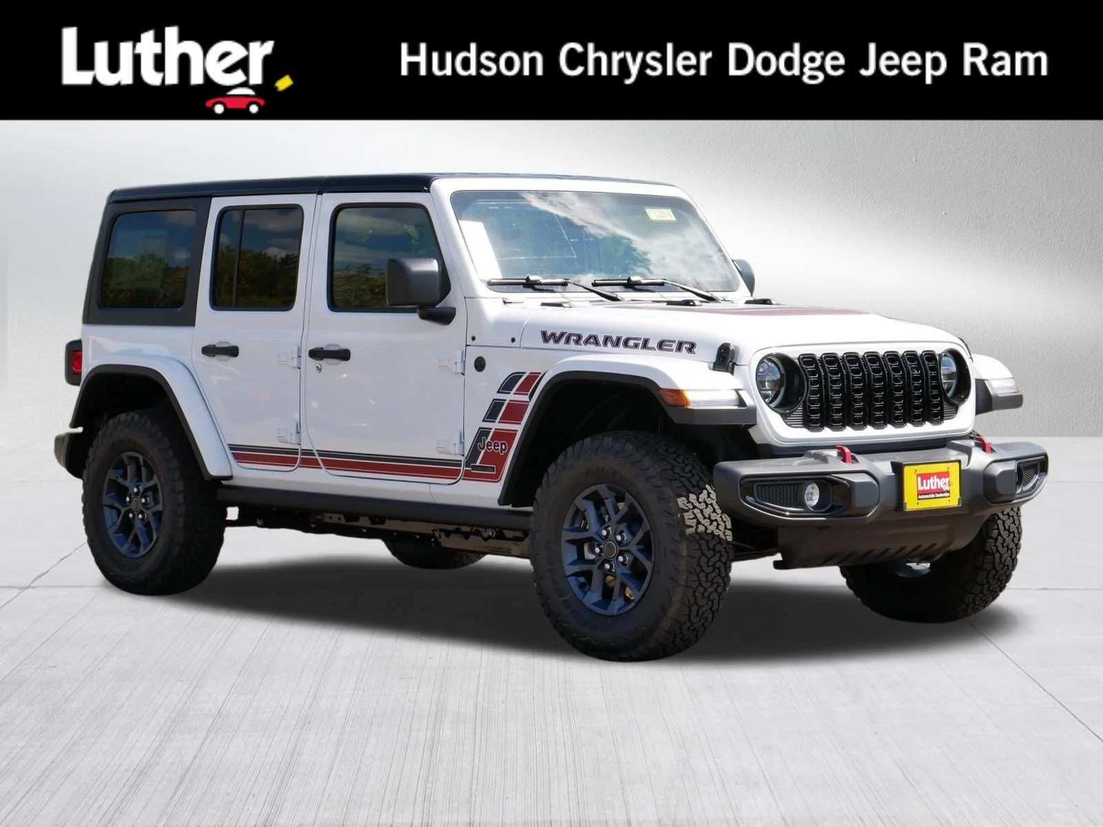New 2026 Bright White Clearcoat Jeep  image 1