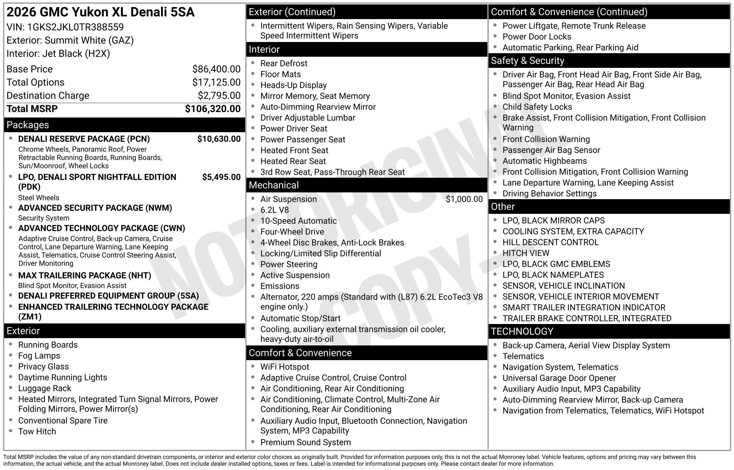 2026 GMC Yukon XL Denali - Photo 53