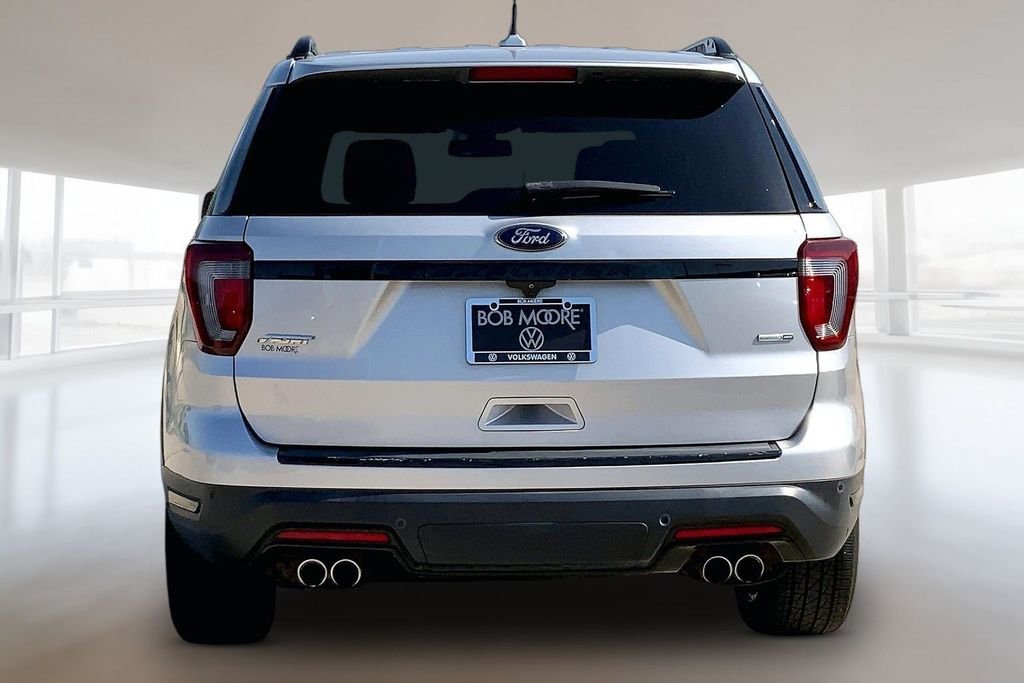 Used 2018 Ingot Silver Ford Sport image 4