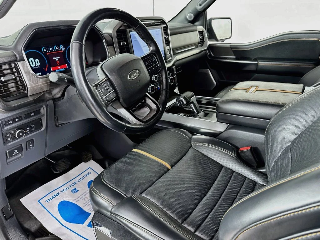 Used 2022 Blue Metallic Ford Platinum image 11