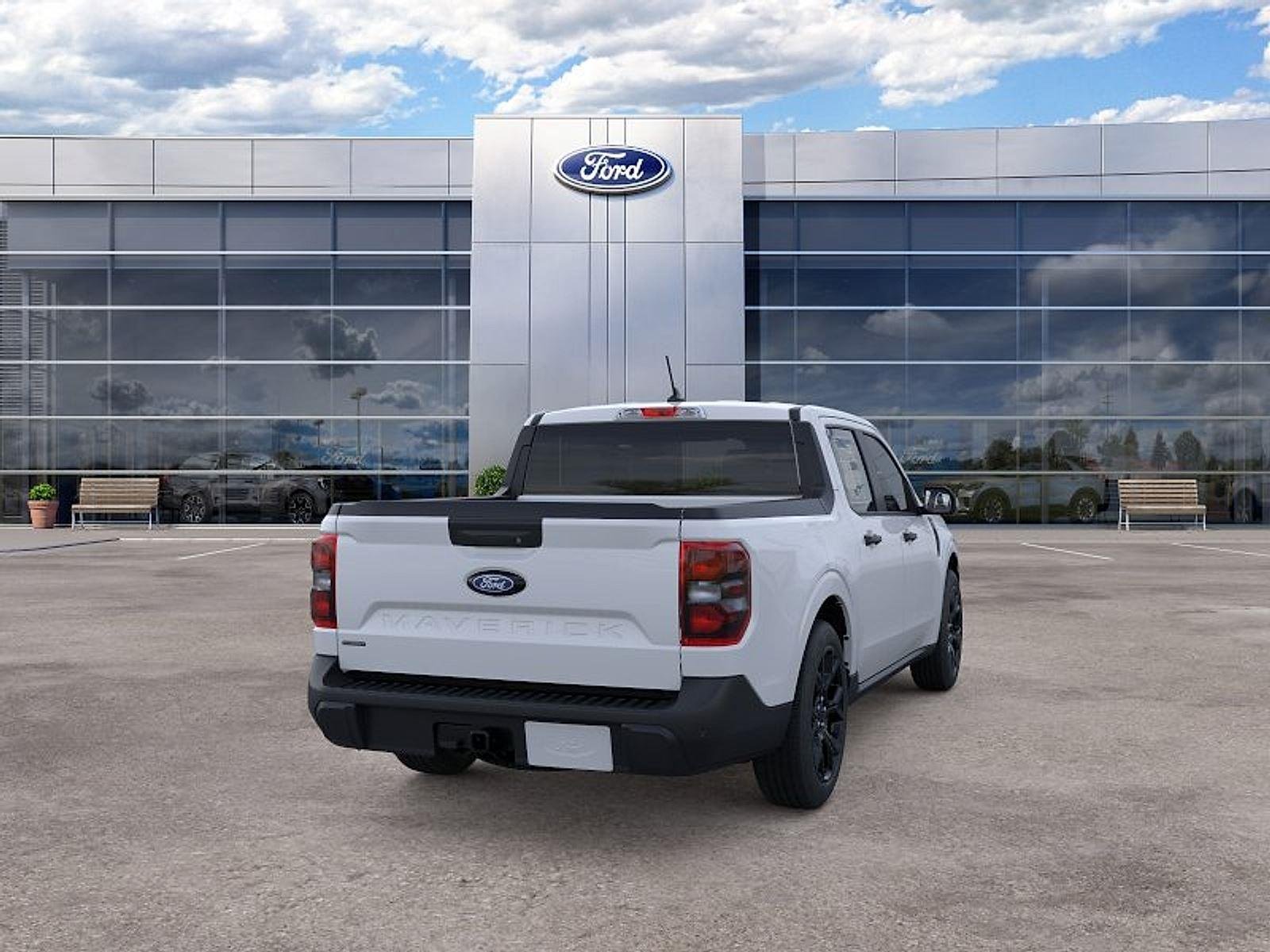 New 2026 Space White Metallic Ford XLT image 8
