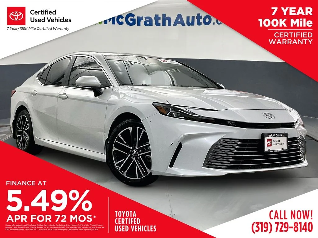 Certified Used 2025 Beige Toyota XLE image 1