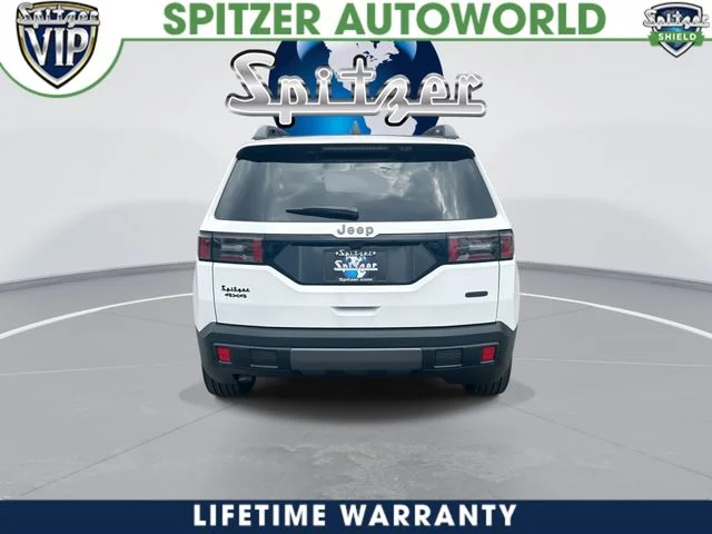 New 2026 Bright White Clear-Coat Exterior Paint Jeep Overland image 8