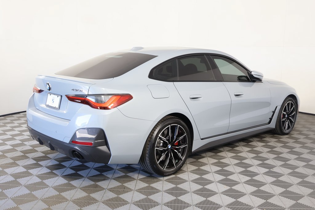 Used 2022 Gray Metallic BMW 430i Gran Coupe image 4