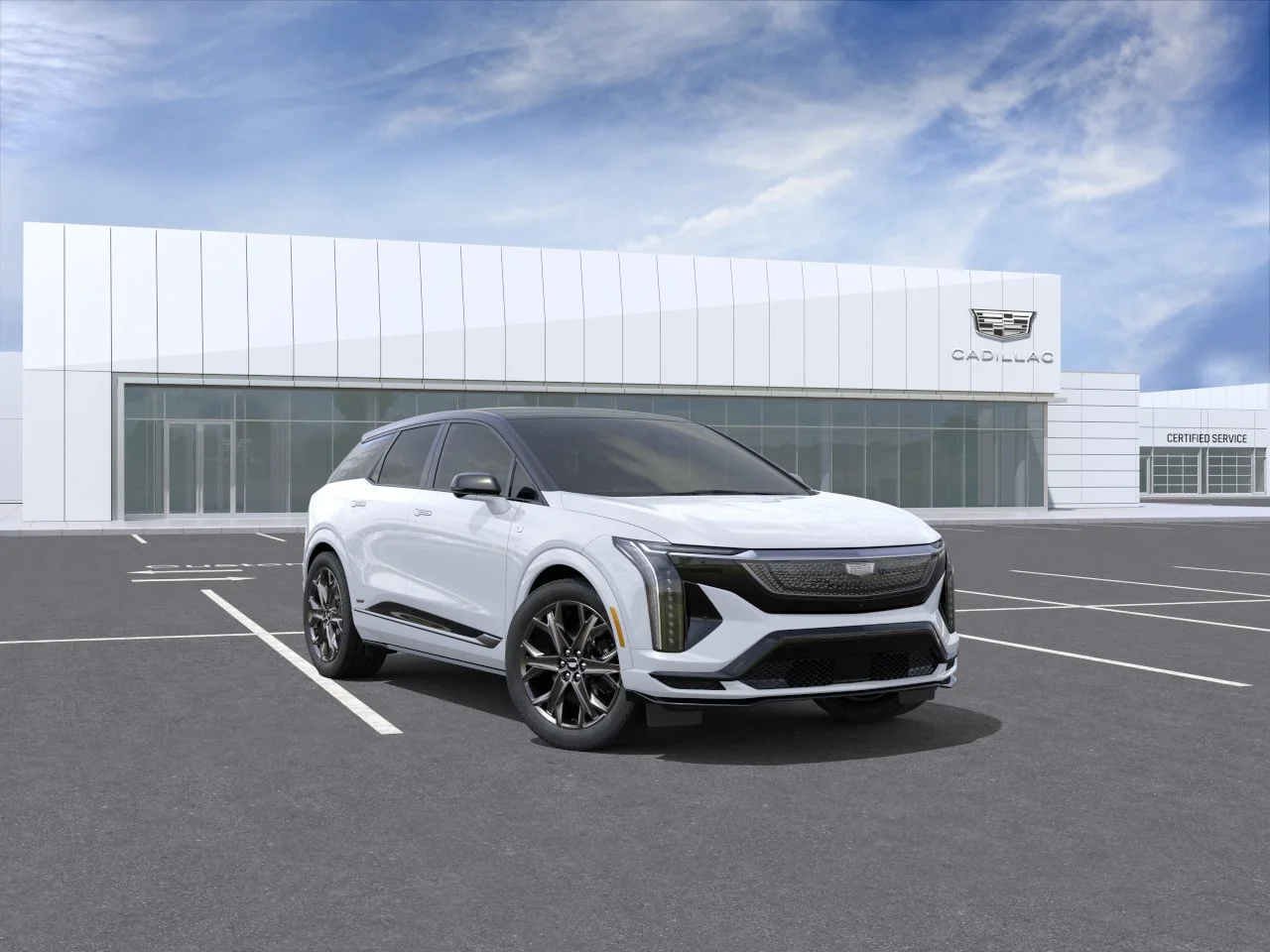 New 2027 Vibrant White Tricoat Cadillac OPTIQ-V image 2