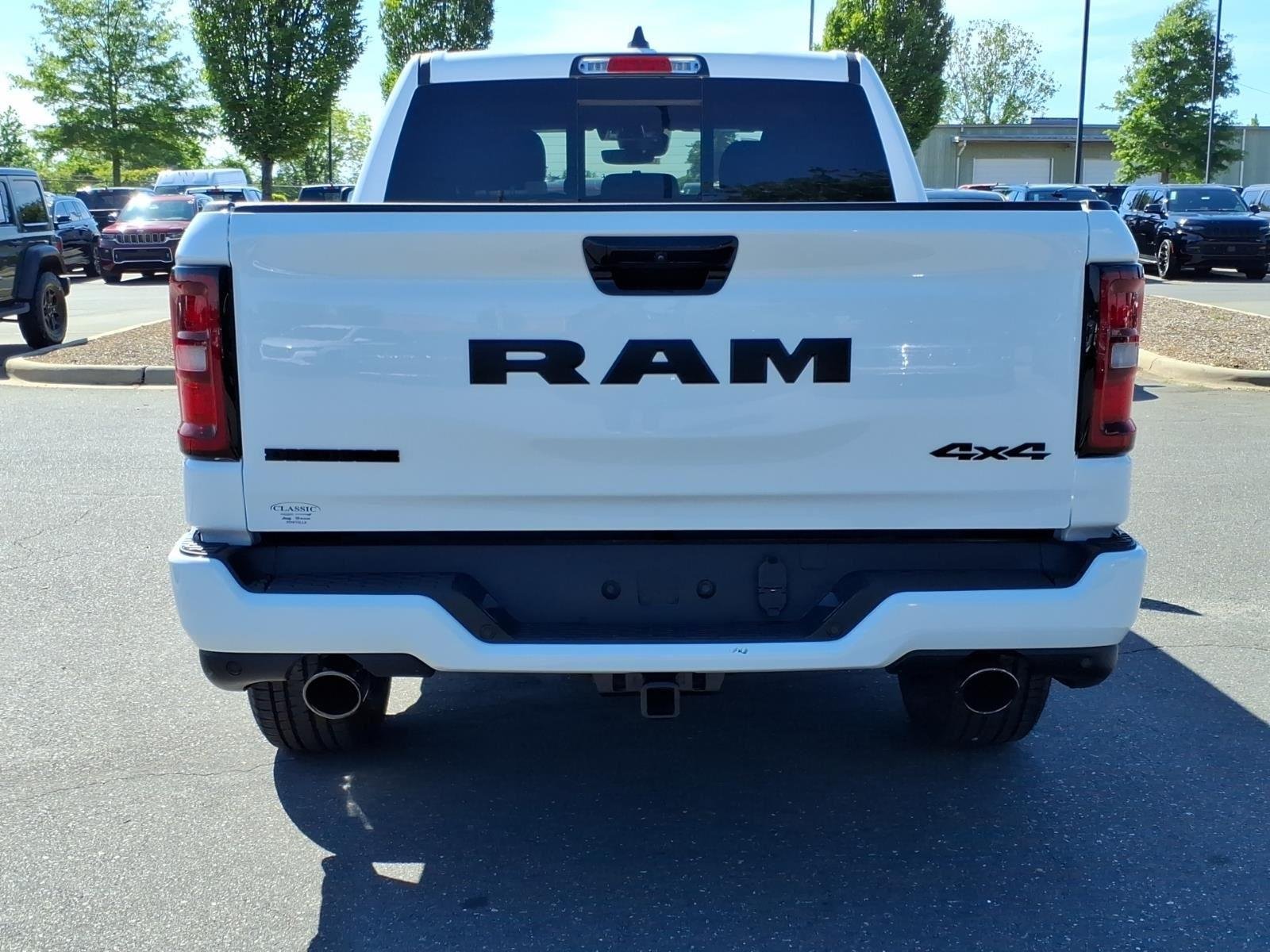 New 2026 Bright White Clear-Coat Exterior Paint RAM Big Horn image 17