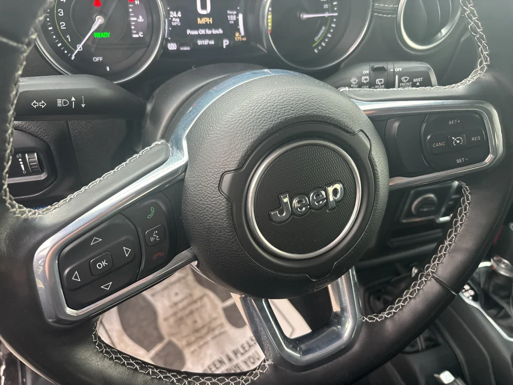 Used 2023 Black Clearcoat Jeep Sahara image 11