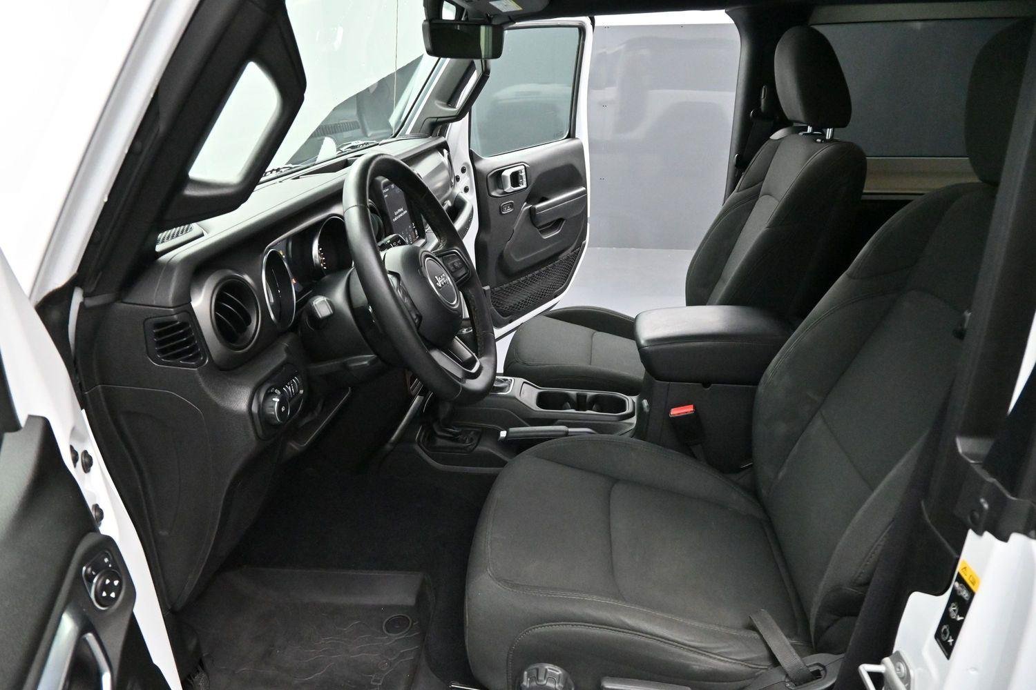 Used 2022 Bright White Clearcoat Jeep Willys image 12