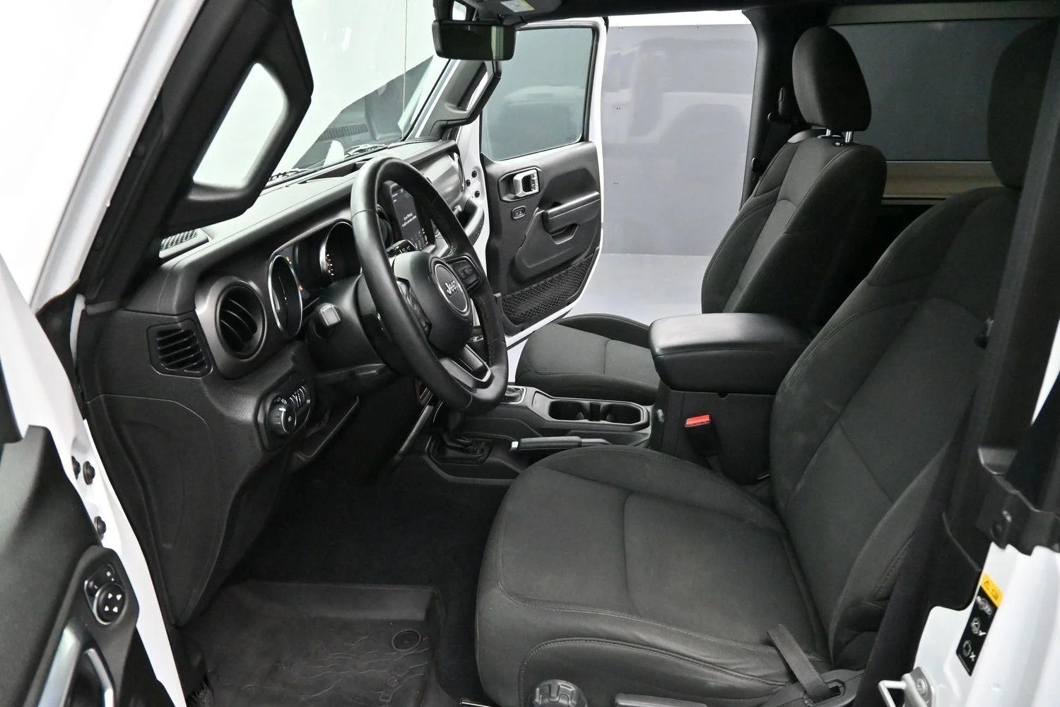 Used 2022 Bright White Clearcoat Jeep Willys image 12